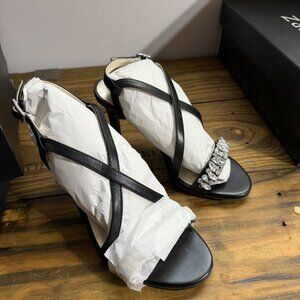 Naturalizer Womens Black Leather Heel